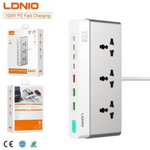 LDNIO SC3 GaN 100W PD Desktop Power Strip