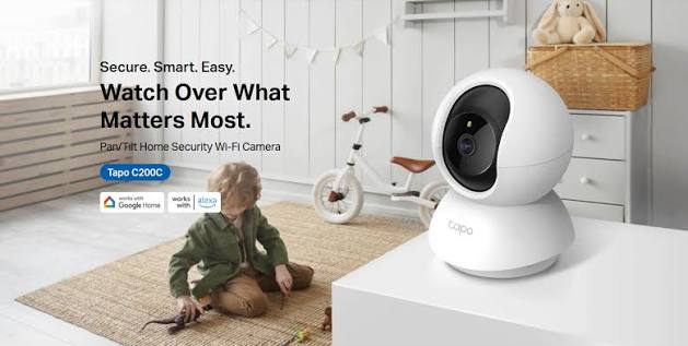 Tp-Link Tapo C200 Pan/Tilt Smart Security Wi-Fi Camera