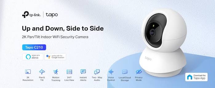 TP-Link Tapo C210 Pan/Tilt Home Security Wi-Fi Camera